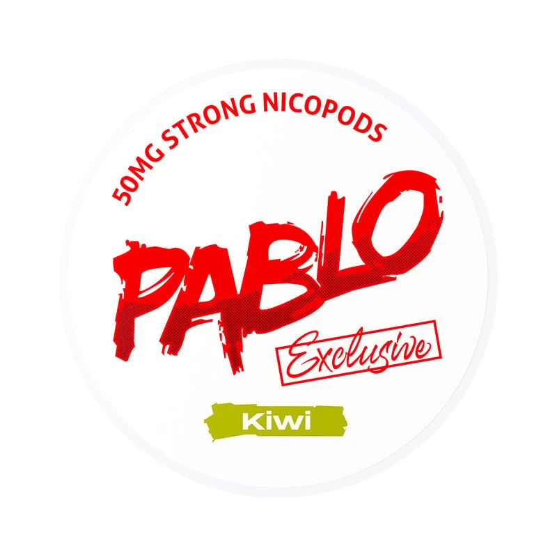 pablo exclusive bolsitas nicotina 50mg kiwi