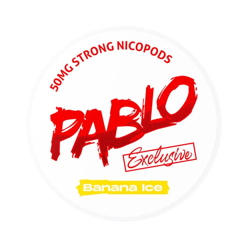 pablo exclusive bolsitas nicotina 50mg platano hielo