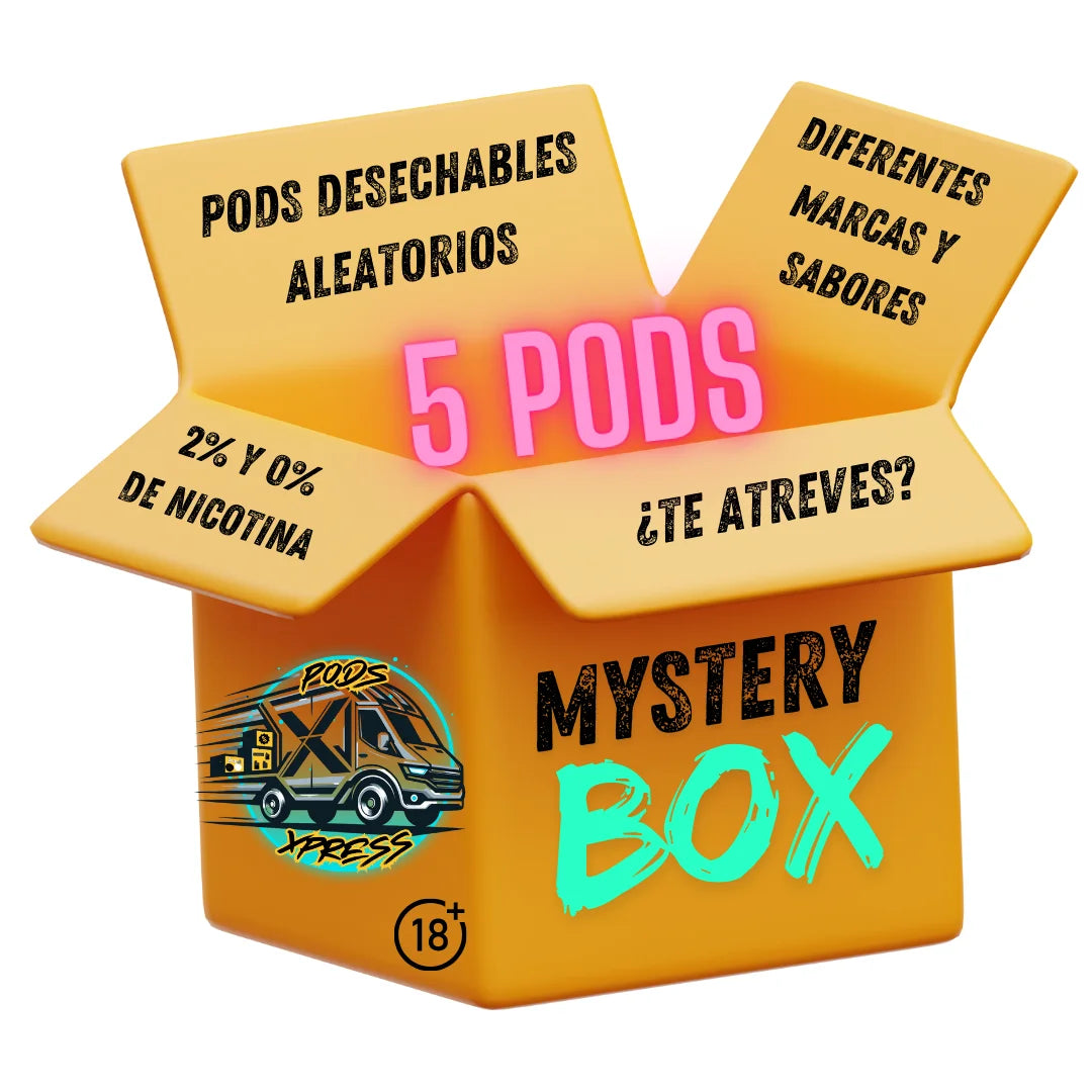 pods xpress caja misteriosa 10 pods