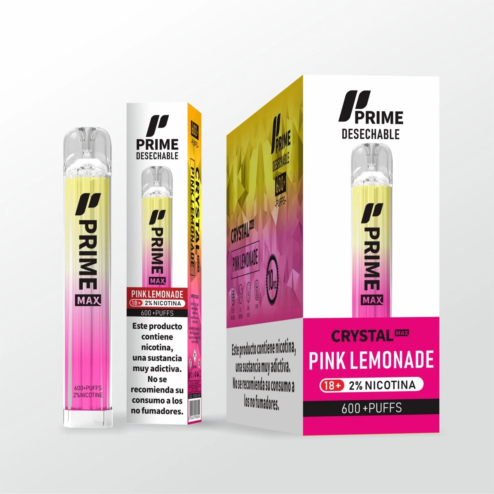 prime bar vape desechable variante 25