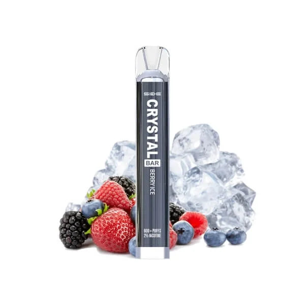 ske crystal bar vape desechable 20mg frutos rojos hielo