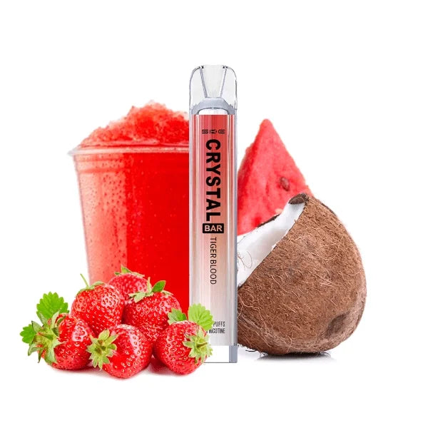 ske crystal bar vape desechable 20mg sangre de tigre 1