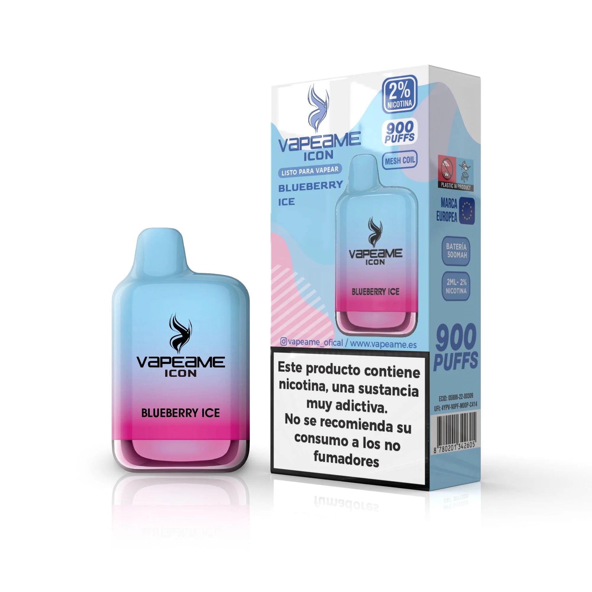 vapeame vape desechable 20mg arandano