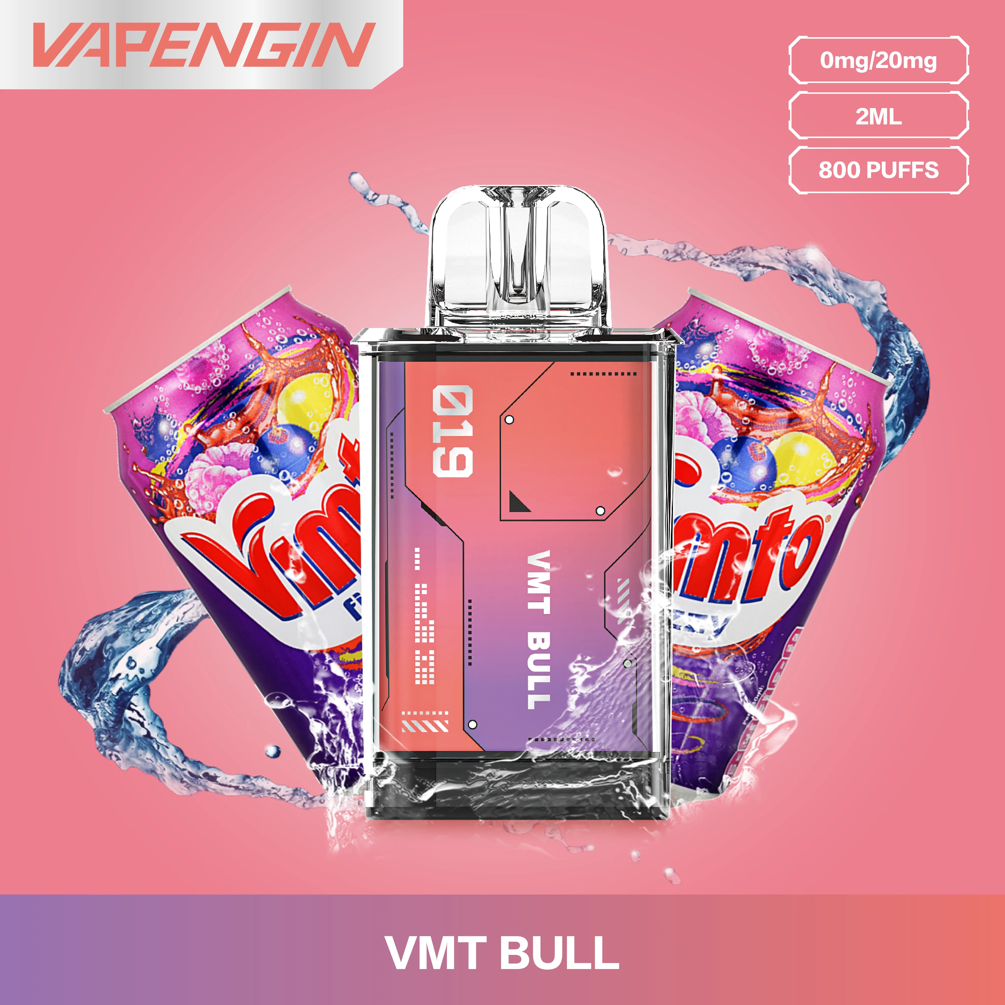 vapengin venus capsula 0mg energy drink vmt bull