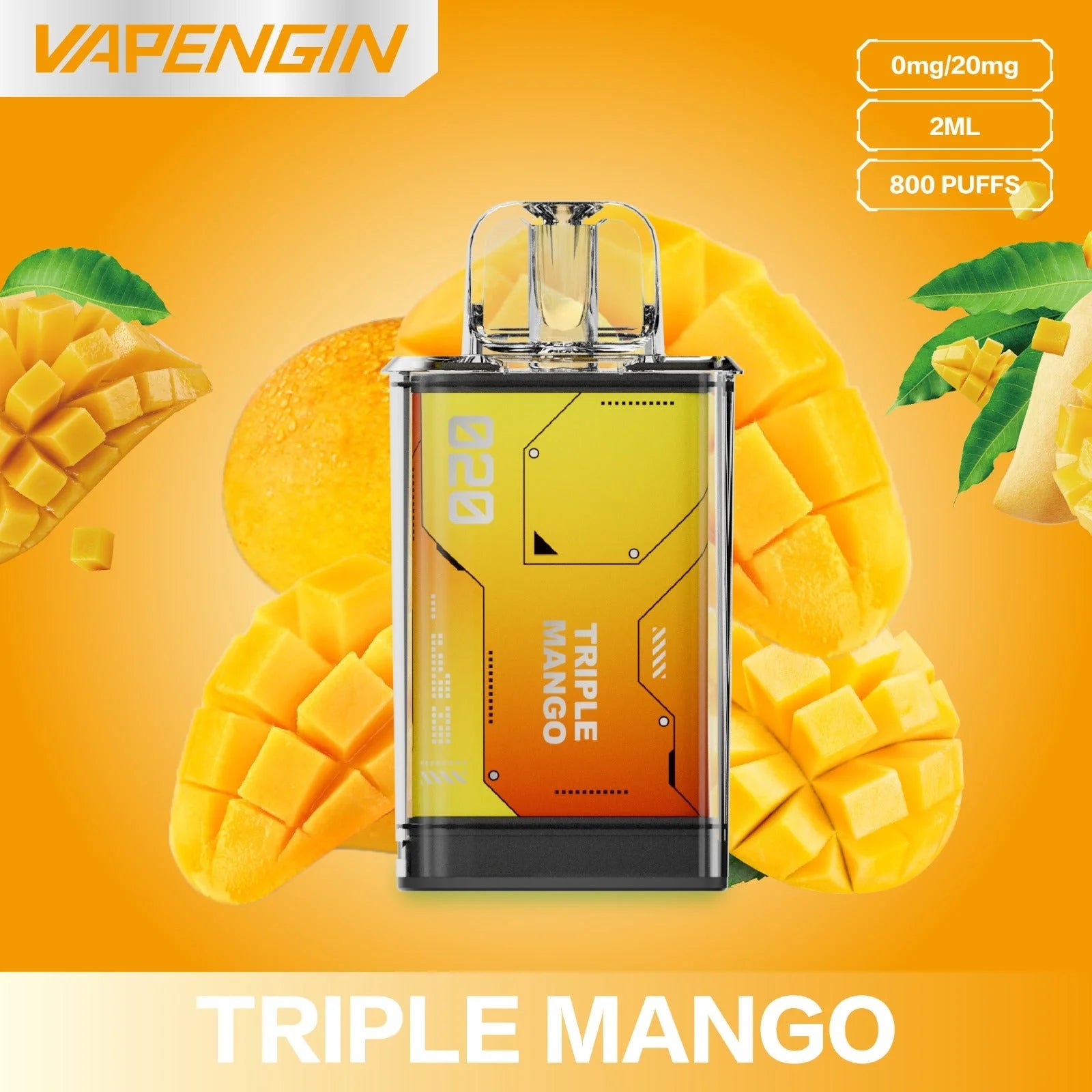 vapengin venus capsula 20mg pack 2 mango