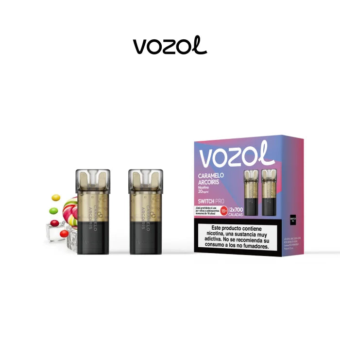 vozol switch pro capsulas 20mg caramelo arcoiris