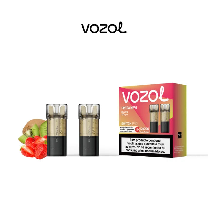 vozol switch pro capsulas 20mg fresa kiwi
