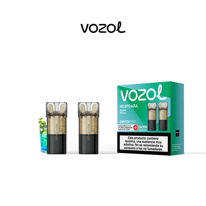 vozol switch pro capsulas 20mg mojito azul 1